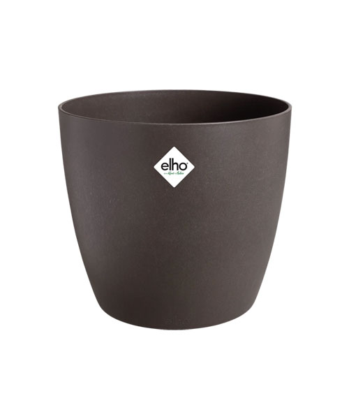 elho the coffee collection rond 18cm -  Bruin